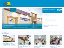 Tablet Screenshot of colegiomaximo.com.br